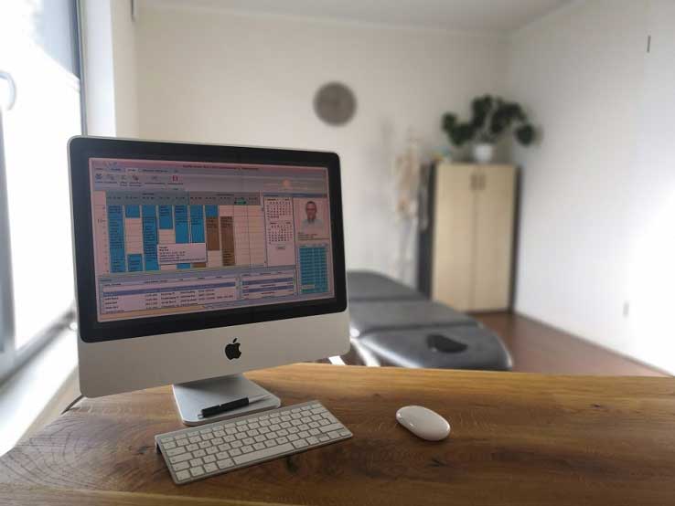 Dokumentation & Behandlung in der Praxis Osteopthie Johannes Selk